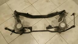 PORSCHE Porsche Boxster 987 facelift subframe rear 98633107110 axle frame rear axle- — thumbnail 3