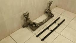 PORSCHE Porsche 911 991 subframe rear 99133126106 axle frame rear axle S 3.8- — thumbnail 3