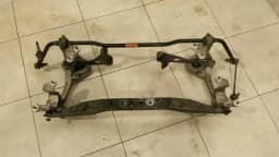 PORSCHE Porsche Boxster 987 facelift subframe rear 98633107110 axle frame rear axle- — thumbnail 2