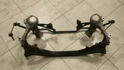 PORSCHE Porsche Boxster 987 facelift subframe rear 98633107110 axle frame rear axle- — thumbnail 4