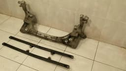 PORSCHE Porsche 911 991 subframe rear 99133126106 axle frame rear axle S 3.8- — thumbnail 4