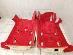 FERRARI FERRARI 812 SUPERFAST F152M RED FLOOR CARPET SET 89207800 RIGHT HAND DRIVE- — thumbnail 10