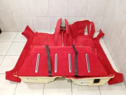 FERRARI FERRARI 812 SUPERFAST F152M RED FLOOR CARPET SET 89207800 RIGHT HAND DRIVE- — thumbnail 8