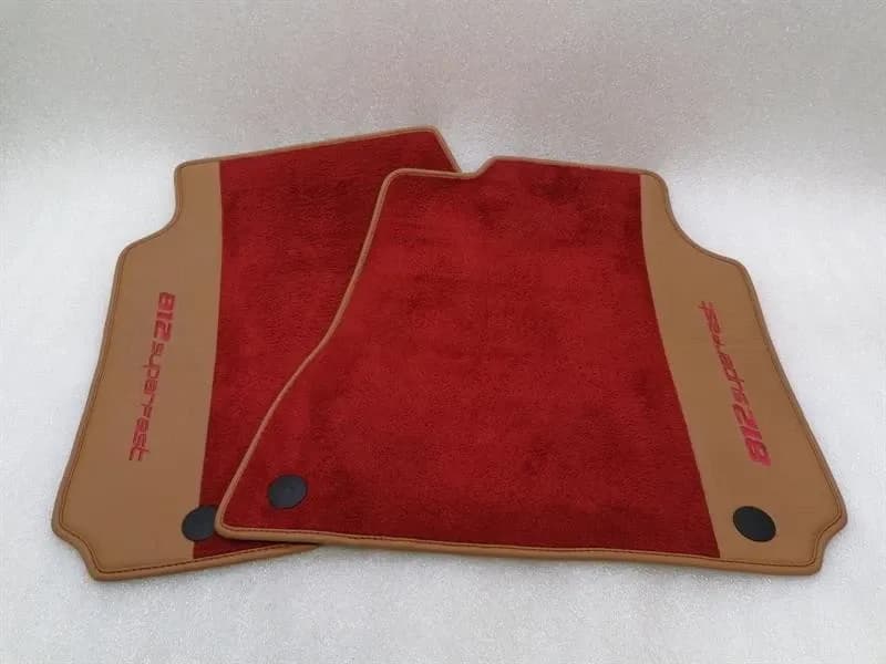 FERRARI FERRARI 812 SUPERFAST F152M FLOOR MATS SET RIGHT HAND DRIVE RHD