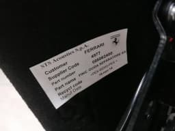 FERRARI Ferrari California F149 Luggage Compartment Cover 88515800 Boot - — thumbnail 10