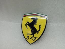 FERRARI FERRARI GTC4 LUSSO T 3.9 V8 F151M 87344500 SQUADRA CORSE SHIELD BADGE — thumbnail 4