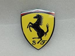 FERRARI FERRARI GTC4 LUSSO T 3.9 V8 F151M 87344500 SQUADRA CORSE SHIELD BADGE — thumbnail 1