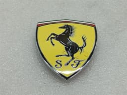 FERRARI FERRARI GTC4 LUSSO T 3.9 V8 F151M 87344500 SQUADRA CORSE SHIELD BADGE — thumbnail 1
