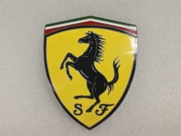FERRARI FERRARI CALIFORNIA T F149 14-17 85118000 SQUADRA CORSE BADGE — thumbnail 1