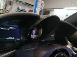 FERRARI Ferrari GTC4 Lusso T 3.9 V8 F151M Speedometer Carbon Red Dial Face 333276- — thumbnail 5