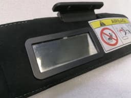 FERRARI Ferrari California Sun Visor 862312 RHD ALCANTARA LEATHER Sun Visor Visor- — thumbnail 5