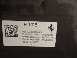 FERRARI Ferrari Purosangue F175 Sunroof 869869 sliding sunroof electrochromic roof- — thumbnail 4