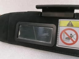FERRARI Ferrari California Sun Visor 862312 RHD ALCANTARA LEATHER Sun Visor Visor- — thumbnail 4