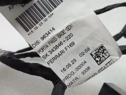 FERRARI Ferrari Roma F169 Wiring Loom 963414 LH DOOR Wiring Harness — thumbnail 5
