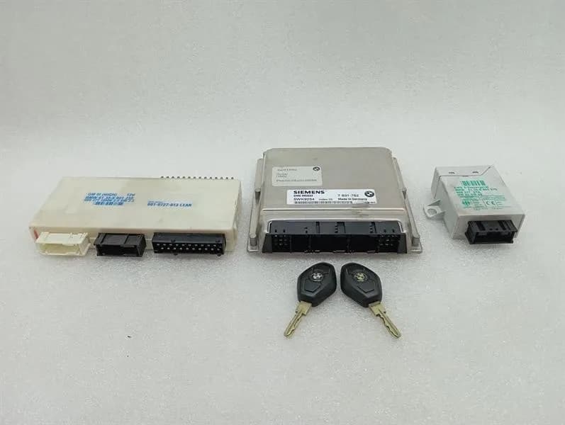 BMW BMW M5 E39 Engine ECU 7831762 Engine Control Unit S62B50 OEM Set LOT-