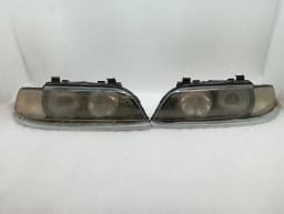 BMW BMW 5 Series E39 Head light SET 63128379677 set of 2 headlights SET USA — thumbnail 1
