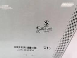 BMW BMW 8 G16 M8 Gran Coupe Left Front Door Glass 51337428509 Door Window Front Left — thumbnail 5