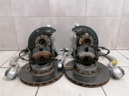 BMW BMW M5 V8 E39 Front Hub Set 31211096495 Brake Kit Wheel Bearing Housing Front SET - — thumbnail 4