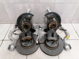 BMW BMW M5 V8 E39 Front Hub Set 31211096495 Brake Kit Wheel Bearing Housing Front SET - — thumbnail 1
