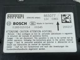 FERRARI Ferrari 812 Superfast F152M Safety Module 865077 Air Control Unit SRS CRACH DATA — thumbnail 5