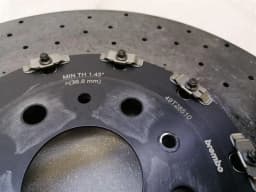 FERRARI OEM FERRARI 812 SUPERFAST CARBON CERAMIC BRAKE DISC FRONT 321910 488 F8 F152M- — thumbnail 7