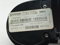 FERRARI Ferrari California T F149 14-17 Auto Climate Control 309098 Climate Control Panel A/C — thumbnail 9