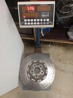 FERRARI Ferrari California T F149 14-17 Brake Disc Front 297714 Carbon Brake Disc Front — thumbnail 9