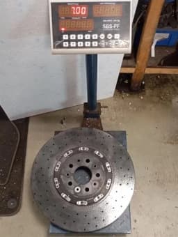FERRARI Ferrari 812 Superfast F152M Brake Disc Front 321910 Carbon Brake Disc Front — thumbnail 10