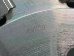 FERRARI Ferrari California T F149 14-17 brake disc rear 304561 carbon brake disc rear- — thumbnail 4