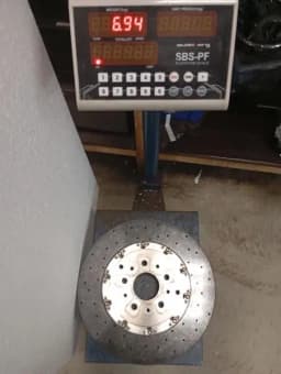 FERRARI Ferrari California T F149 14-17 brake disc rear 304561 carbon brake disc rear- — thumbnail 10