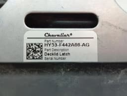 ASTON MARTIN ASTON MARTIN DBS SUPERLEGGERA AM7 Boot lock HY53-F442A66-AG tailgate lock — thumbnail 5