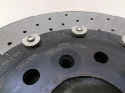 ASTON MARTIN ASTON MARTIN DBS SUPERLEGGERA AM7 Brake Disc RLH KY73-2C027-CA CARBON CERAMIC- — thumbnail 6