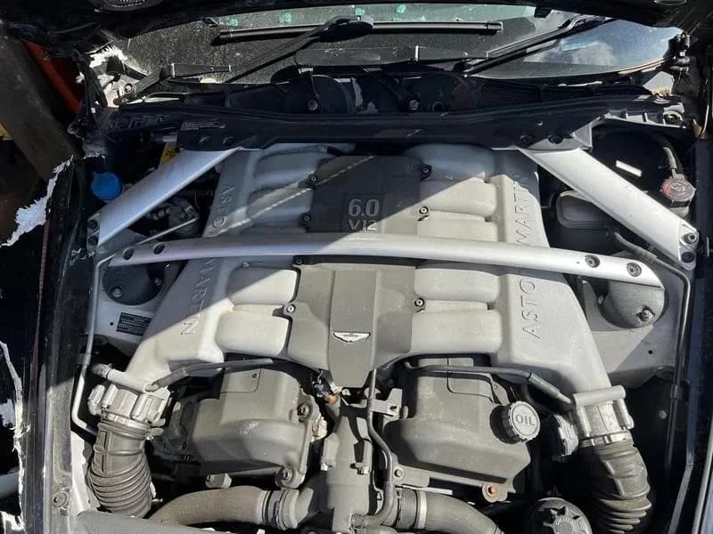 ASTON MARTIN 08-12 Aston Martin DB9 Complete Engine AM09 26031 Complete 6.0 V12 Engine Excellent