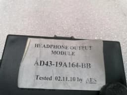 ASTON MARTIN Aston Martin Rapide 10-14 Headphone Module AD43-19A164-BB Controller Headphones- — thumbnail 5