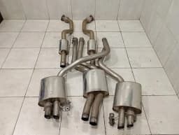 AUDI Audi RS4 B8 8K exhaust silencer Scorpion exhaust muffler outlet valve- — thumbnail 2