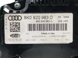 AUDI Audi RS4 B8 8K Instrument Cluster 8K0920983D Speedometer In Miles MPH + KMH- — thumbnail 10