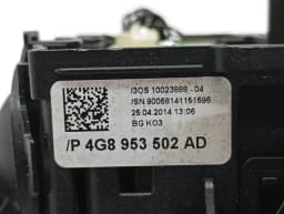 AUDI Audi RS4 B8 8K wiper stalks 4G8953502AD indicator switch steering column switch- — thumbnail 9