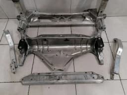BENTLEY Bentley Continental GT 3S Beam Subframe Front 975400048C Front Axle Carrier W12- — thumbnail 1