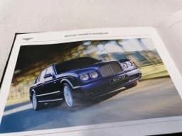 BENTLEY BENTLEY ARNAGE T SERVICE BOOKLET Owners Handbook/Manual — thumbnail 7