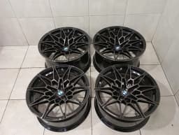 BMW 19 20 M3 BMW M4 G82 G80 ALLOY WHEEL 8093839 ALLOY WHEEL SET SET BLACK 8093838 M826- — thumbnail 3