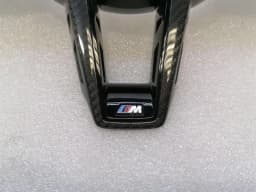 BMW LCI FACELIFT STEERING WHEEL CARBON TRIM BMW 3 Series M3 G80 G20 32307908506- — thumbnail 5