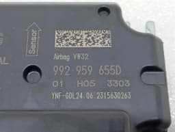 PORSCHE Porsche 911 992 Safety Module ECU 992959655D Crash Data Air Control Unit SRS- — thumbnail 7