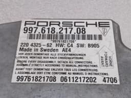 PORSCHE Porsche Boxster 987 Safety Module ECU 99761821708 Air Control Unit SRS- — thumbnail 8