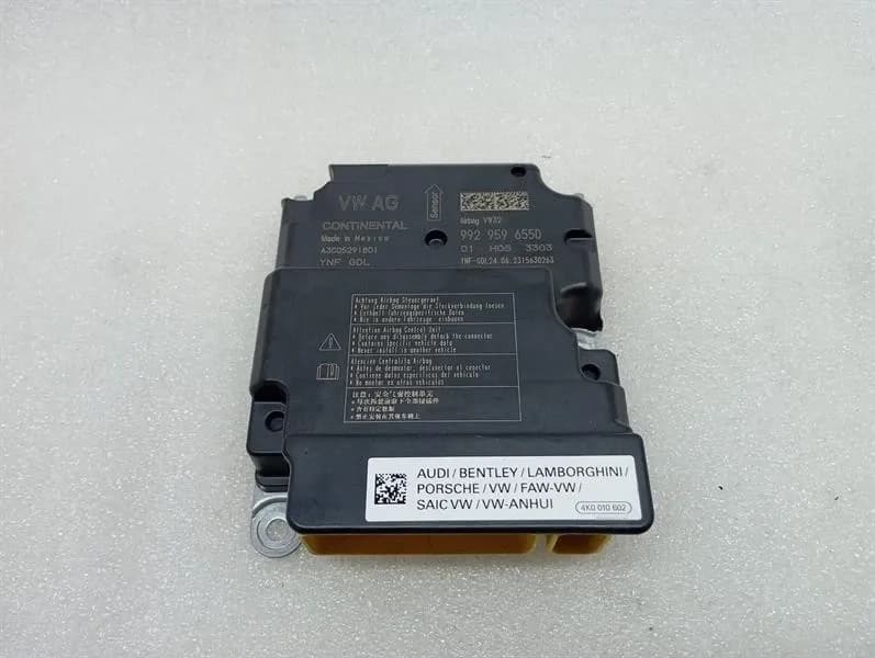 PORSCHE Porsche 911 992 Safety Module ECU 992959655D Crash Data Air Control Unit SRS-