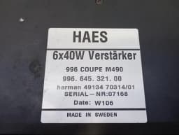 PORSCHE Porsche 911 996 Amplifier 99664532100 Amp- — thumbnail 7