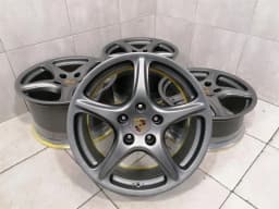 PORSCHE R19 Porsche 911 997 C2 Alloy Wheel Set 99736215603 Alloy Wheel Set 99736216204- — thumbnail 1
