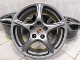 PORSCHE R19 Porsche 911 997 C2 Alloy Wheel Set 99736215603 Alloy Wheel Set 99736216204- — thumbnail 6