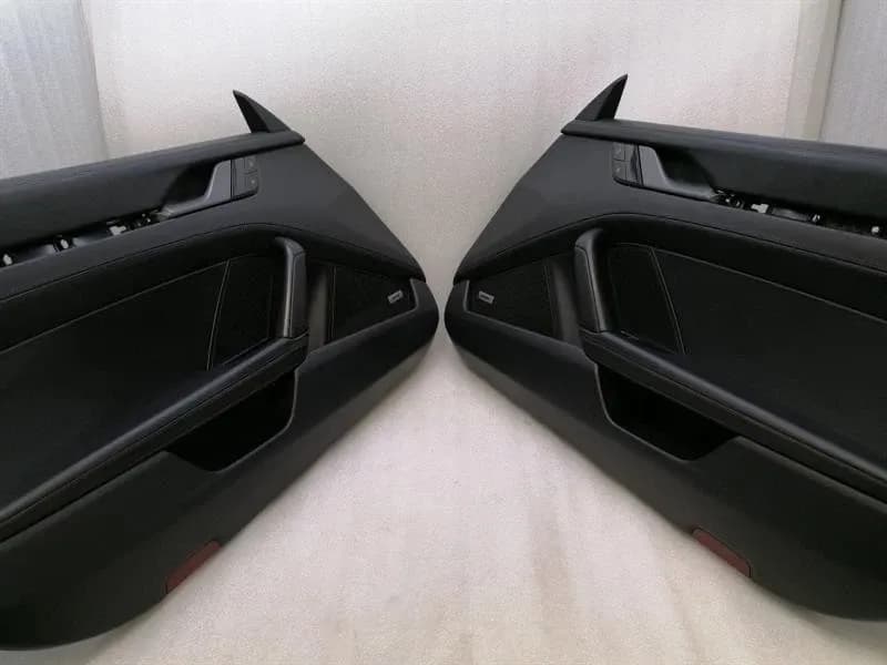 PORSCHE Porsche 911 991 door card front set 992 leather door panel front set defect-