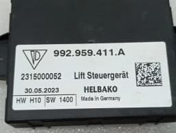 PORSCHE Porsche 911 992 Axle Lift Control Unit 992959411A Axle Lift Module- — thumbnail 9