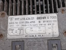 PORSCHE Porsche Boxster 987 electronic module 99761843601 control unit fan- — thumbnail 7